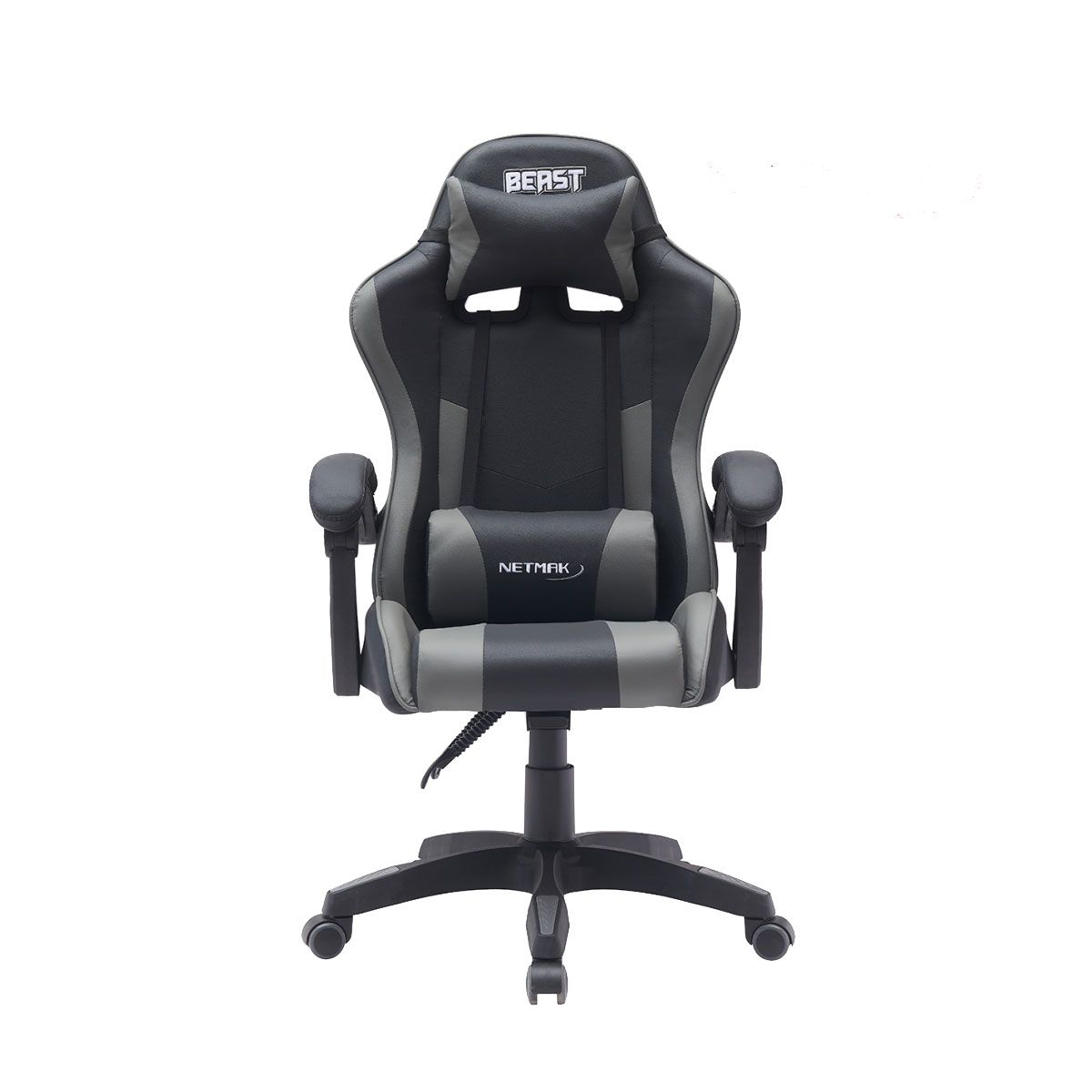 Silla Gamer Beast Negro Con Gris Netmak – ElTioVende.com -Importador y ...